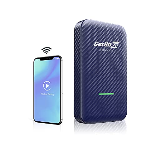 

CarlinKit 4.0 2 in 1 Wireless Adapter Car Audio Converts to Wireless Android Auto/CarPlay Custom Functions For cars with genuine wired CarPlay Ap