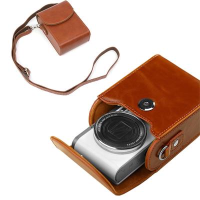 NOUKAJU Case, Cover, Camera Bag, Storage Bag for KODAK PIXPRO FZ55. Drop-proof, Scratch-resistant, Shockproof, and Dustproof (Brown).