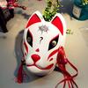 Hand Painted Updated Anbu Mask Japanese Kitsune FoxMask Full Face Thick PVC For Cosplay Costume Masks Japanese Anime Cosplay