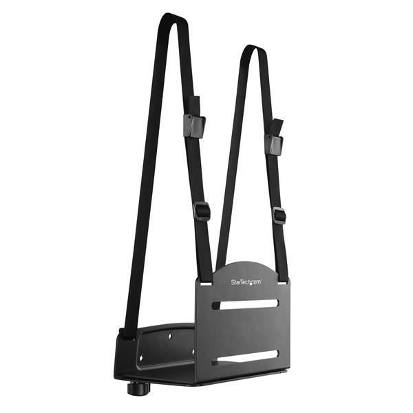 Support Universel Pour Unité Centrale - StarTech.Com - Montage Mural Ajustable - 10 Kg Max - Noir - Acier