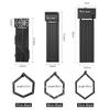 WEST BIKING Foldable Bike Lock Key Strong Security Anti-theft Bicycle Password Lock Heavy Chain Cable Padlock Motorcycle Lock 4