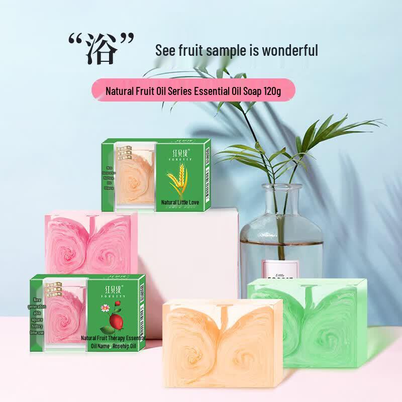 Foretty Natural Fruit Oil Essential Oil Soap