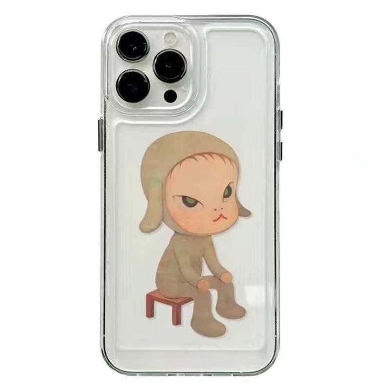 Nara Yoshitomo Case Cover For Samusng Galaxy A55 A54 A35 A23 A24 S24 Ultra S22 S23 Plus S20 S21 FE A33 A52 A53 A52S 5G Cover