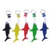 1Pc Boating Sea Sailing Fishing Water Floating Keychain Eva Key Ring Pendant Water Sports Inflatable Boats Accessories