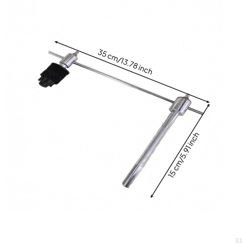 High Clamping Force Drum Rims Clamp | SpaceSaving Lowspacesaving Design, with Support