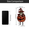 Pumpkin Garden Stake Decoration for Outdoor Plant Pots Patio Yard