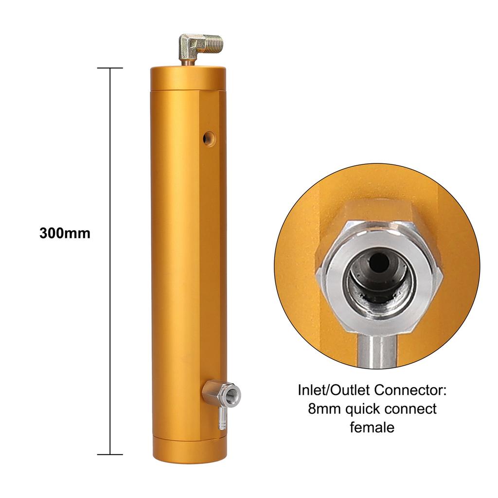30Mpa Oil Water Separator Easy To Install Aluminum Air Compressor Pump High Pressure Filter