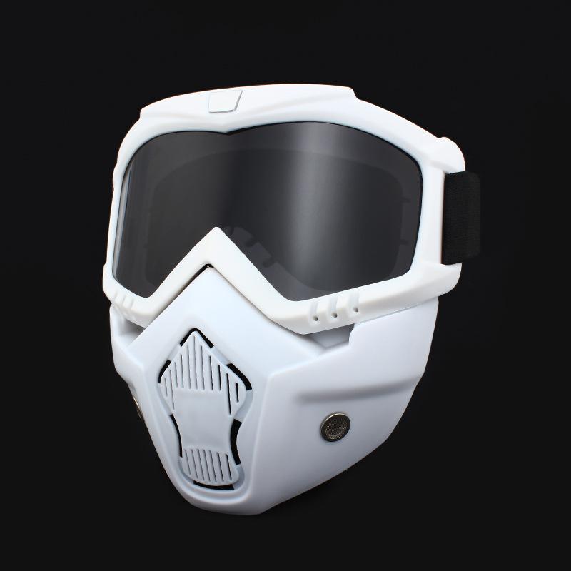 Outdoor-Geländemaske Radsportbrille Motorrad-Windschutzscheibe Harley-Maske Bergsteigen Ski Spritzschutzbrille