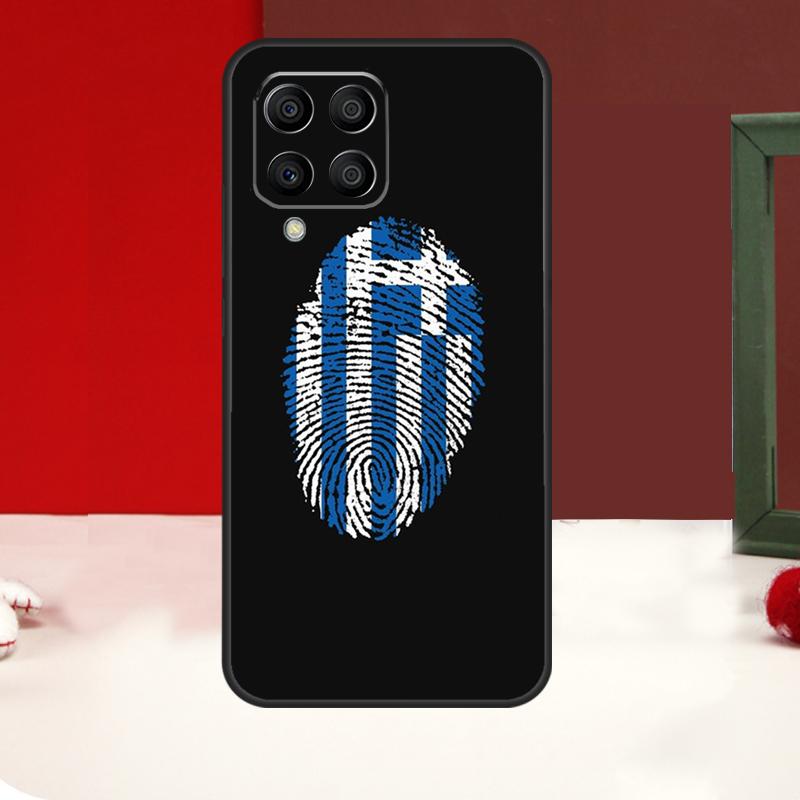 Greece Greek Flag Case For Samsung Galaxy M55 M35 M15 M56 M36 M16 M31 M21 M13 M33 M53 M12 M32 M52 M14 M34 M54
