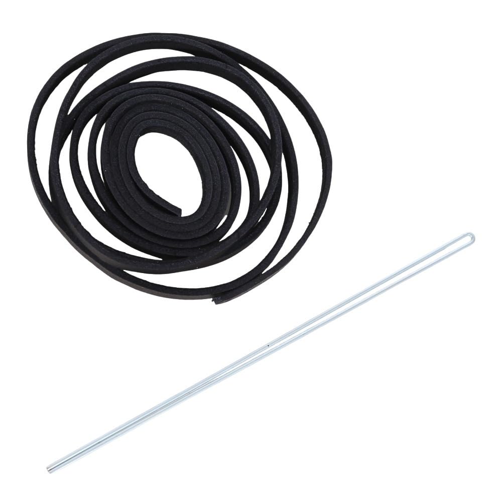 MIZUNO Glove Repair Leather Black Black Laces Core-Through Core-Through