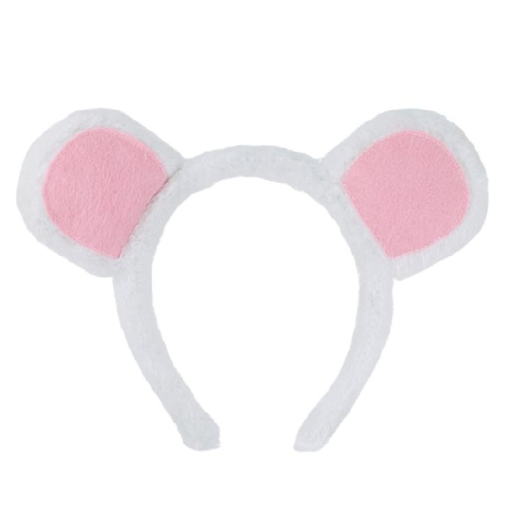 Animal Cosplay Costume Child Mouse Cosplay Set Including Headband Tail Bowtie and Nose