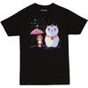 In The Rain Adult T-Shirt-Black (Large)