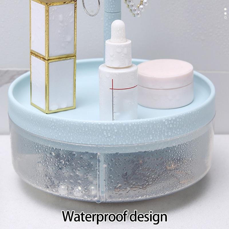 Spinning Jewelry Display Stand Multi Levels Storage Tower Holds Necklaces Earrings Pendants For Countertop
