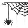 Upside Down Spider Switch Decal Halloween Web Light Sticker Decal Removable Creepy Wall Ornament Decals PVC Waterproof Art for Home Bedroom Living
