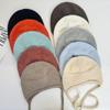 Blended Knitted Hat for Women, Cold and Warm In Autumn and Winter, Sequins Showing the Face, Small Ear Protectors, Versatile Cycling Wool Hat for Men