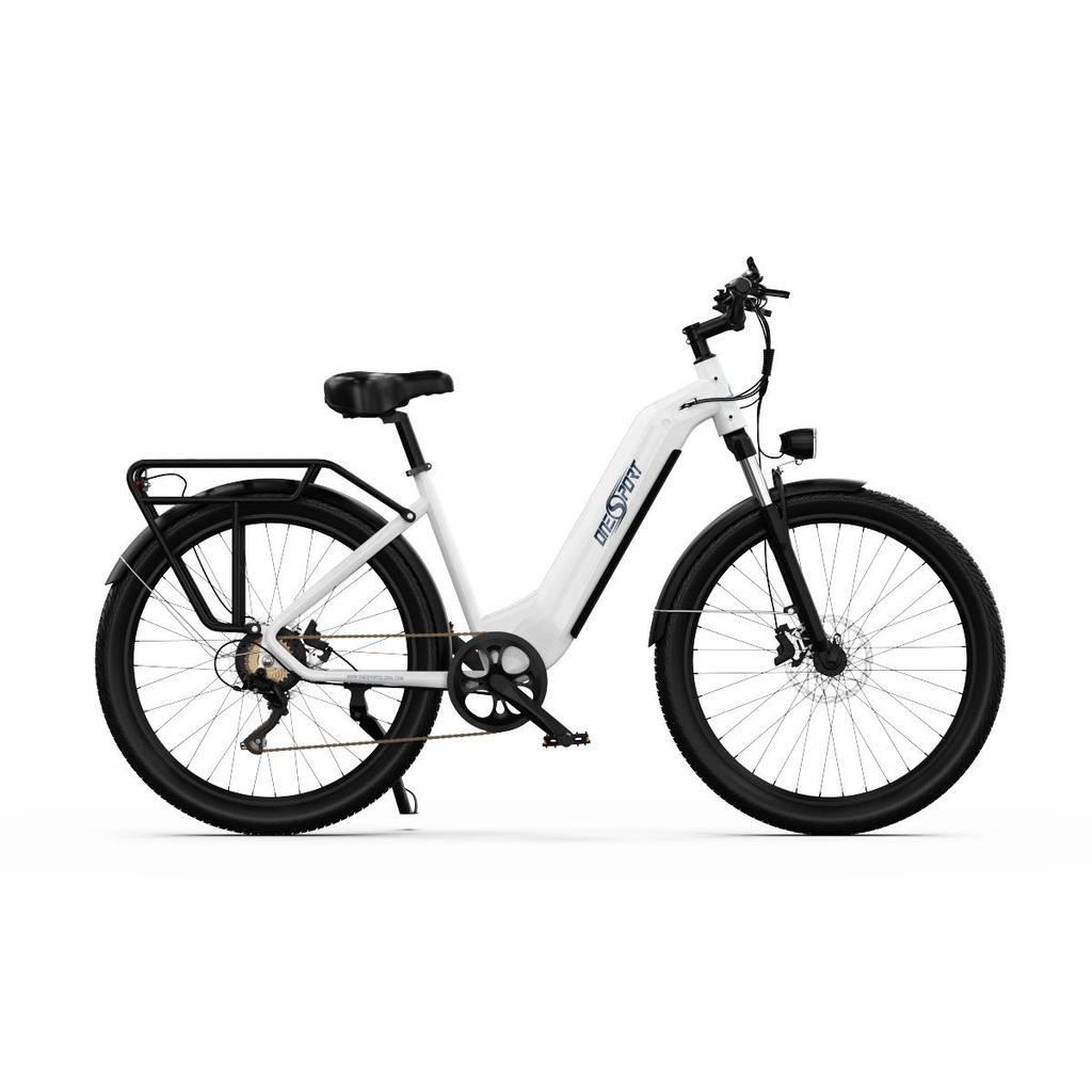 ONESPORT OT05 City Electric Bike 250W 36V 18.2Ah Battery, 27.5inch Tire, 25km/h Max Speed, 120km Max Range, Hydraulic Disc Brake