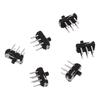6pcs 6 Pin 2 Position Micro Mini Toggle Switch JC-SK09 Vertical Slide Switch  Electrical Equipment