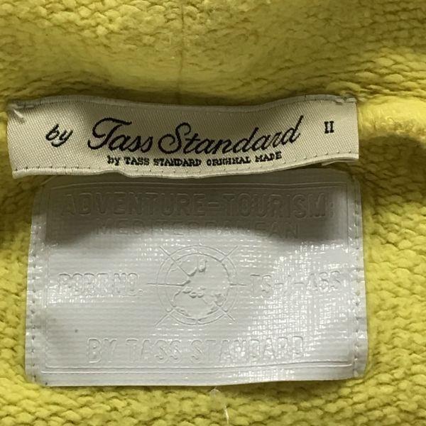 By Tass Standard Layered Cotton × Nylon Clear Hoodie Men’s L Yellow Jacket(USED)