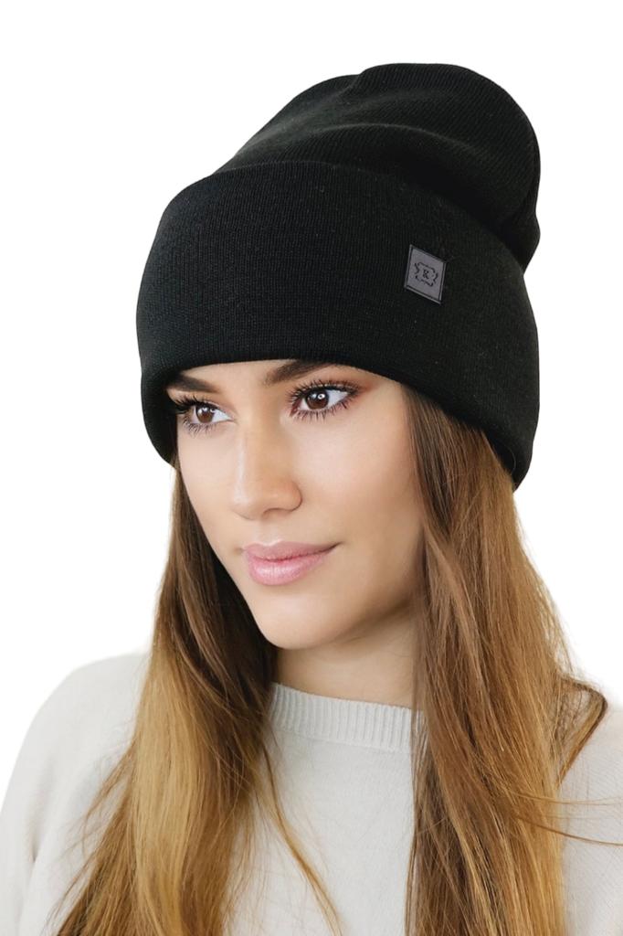 Sally Beanie Winter Hat Universal Color Black