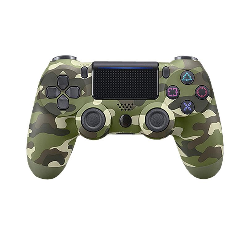 Controller Bluetooth Wireless per PS4, Gamepad con Doppi Motori e Doppia Vibrazione Compatibile con PS4