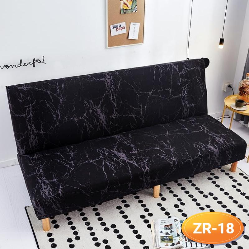 Sofa-Bettbezug ohne Armlehne, klappbarer Sofabezug, elastische Sofabezüge für Wohnzimmer, Couchbezüge für Sofas