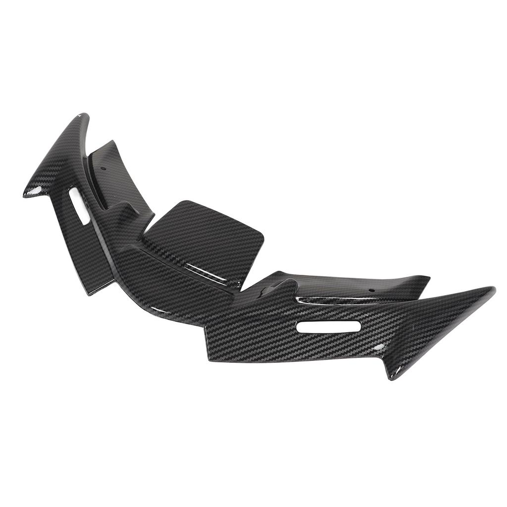 Motorcycle Front Fairing Winglet ABS Wearproof Aerodynamic Fairing Wing Replacement for YZF R15 V4 2022 and Up Carbon