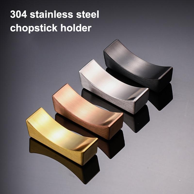 1 Stück 304 Edelstahl Messer Gabel Löffel Besteckhalter Japanische Essstäbchenablage Essstäbchenhalter Geschirrgestell Küche
