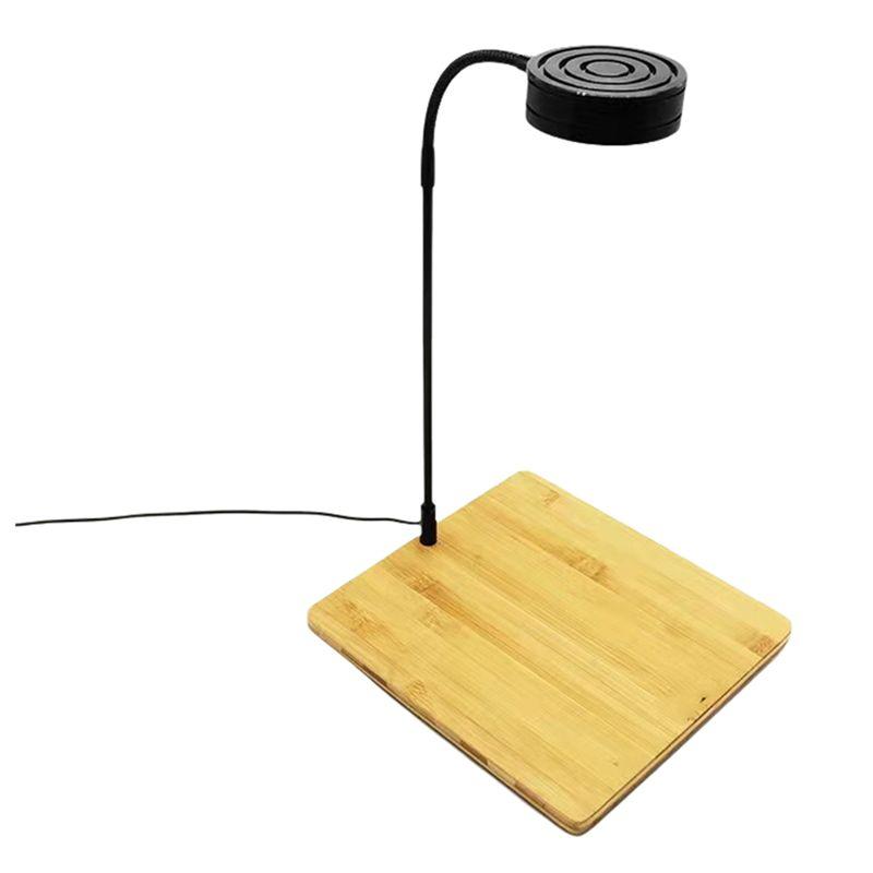 

M-Modern-LED Aquarium Fish Tank Light With Bamboo Base Lamp For Aquariums Potted Plants Succulents Miniature Landscape US Plug 7