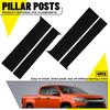 For 2015-22 Chevrolet Colorado Glossy Black Pillar Post Door Trim Accessories N