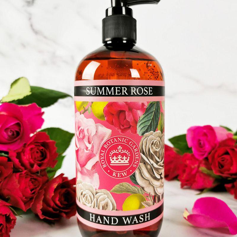 KewGardens Summer Rose Hand Wash 500 ml black