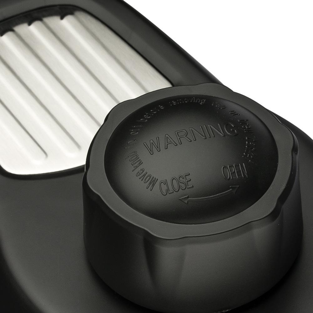 Compact Semi-Automatic Italian Coffee Machine with Milk Frother