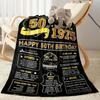 50 Years Of Love And Laughter flannel,Lightweight,Flannel Blanket,Comfortable Blanket, Sofa Blanket, Gift blankets,Holiday Gift Blanket Blankets