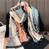Spring and Autumn Printed Long Towel Office Shawl Fashion Foreign Versatile Temperament Travel Shawl