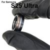 Aocarmo For Samsung Galaxy S25 Ultra SM-S938U/F/0/B S25U Rear Back Camera Lens Ring Metal Frame With Adhesive