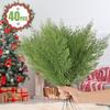 Set of 40 Plastic Christmas Tree Stem Pine Limb Stem Christmas Home Ornament X3UC