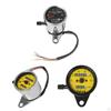 Motorbicycle Instrument Speedometer Dual Odometer LED Backlit DC 12V 4 Lamps with Indicator Light
