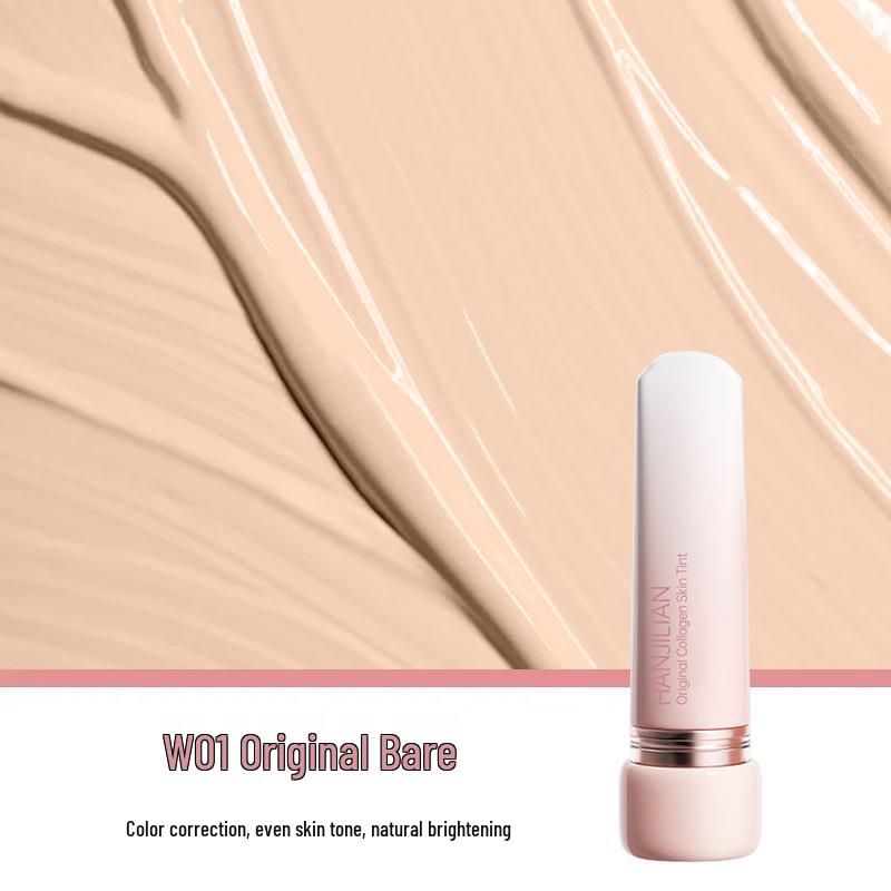 Han Ji Lian Natural Color Gel Foundation Cream - Long-Lasting and Non-Transferable for a Flawless Finish