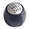 6 Speed Manual Gear Shift Knob Handball for Alfa Romeo GT 147 166 PU Leather