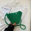 Summer Small Straw Shoulder Bags For Women Handmade Braided Crossbody Bag  Fashion Beach Bag Daily Messenger Phone Handbag