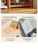 Solid Wood Dining Table Cup Holder & Storage Rack for Mugs, Coffee & Tea Cups