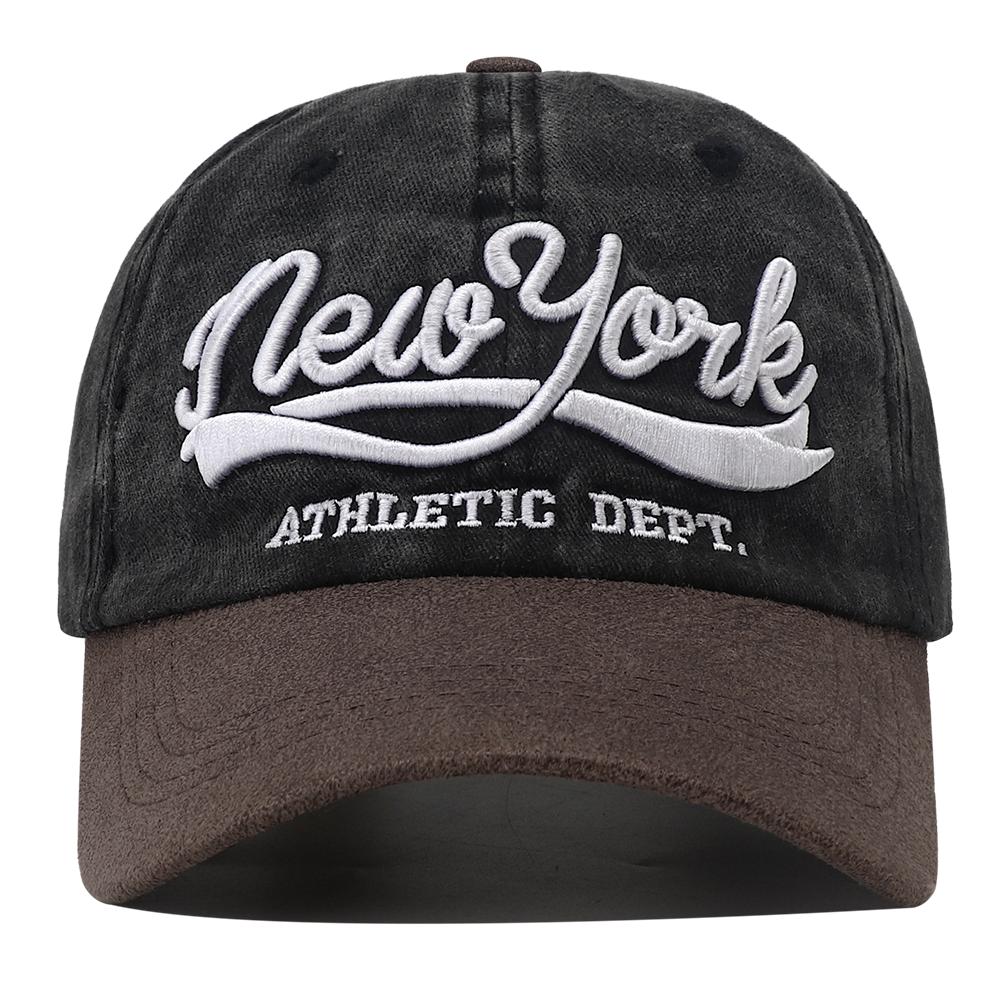 Snapback Adjustable Cotton Sports Outdoor Men Women Cap Baseball Stitching Embroidered York New Brand Latest Fresh Fashionable Trendy Hats Retro