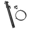 Bike Dropper Post 125mm Travel Aluminum Alloy Bike St Post and Cable Kit for Road Mountain Bikes