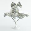 Blumen Schleife Baby Sonnenhut mit breiter Krempe und winddichtem Design