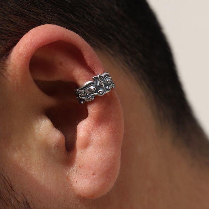 Hochwertige Nischen-Ohrklemmen für Herren – Falsche Knorpel-Clips, Kein Piercing erforderlich