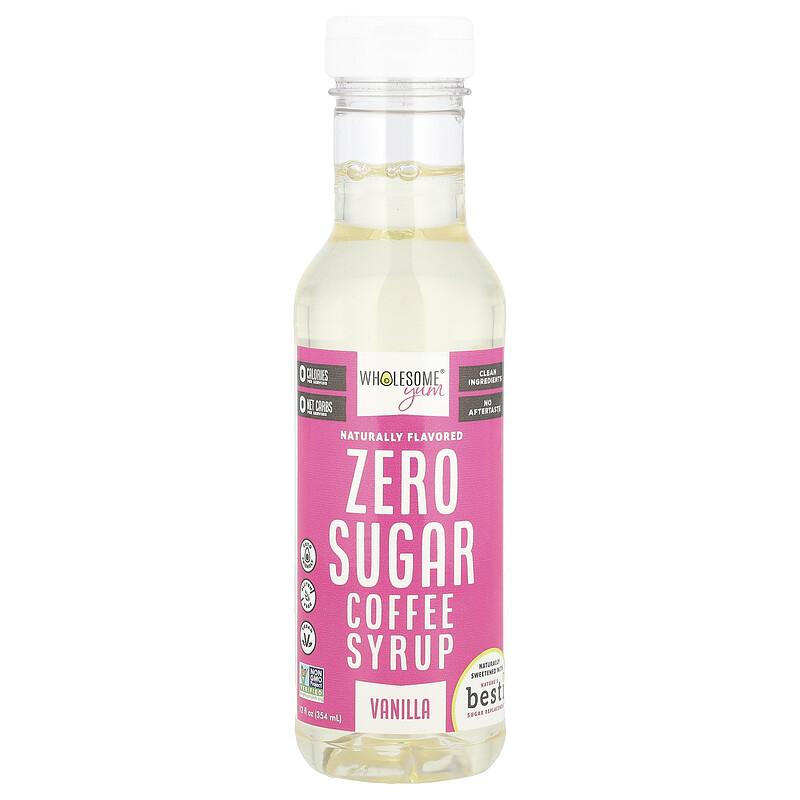 Zero Sugar Coffee Syrup, Vanilla, 12 fl oz (354 ml)