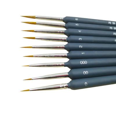 Pensulă pentru Pictură cu Numere Set Pensule Miniaturale Pensulă Profesională din Nailon pentru Pictură cu Numere Stilou cu Linie Hook Pictat Manual A3