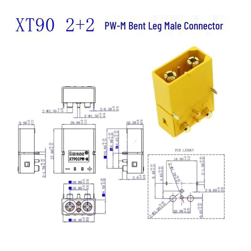 XUNHUO XT90I Dual Signal RC Connector