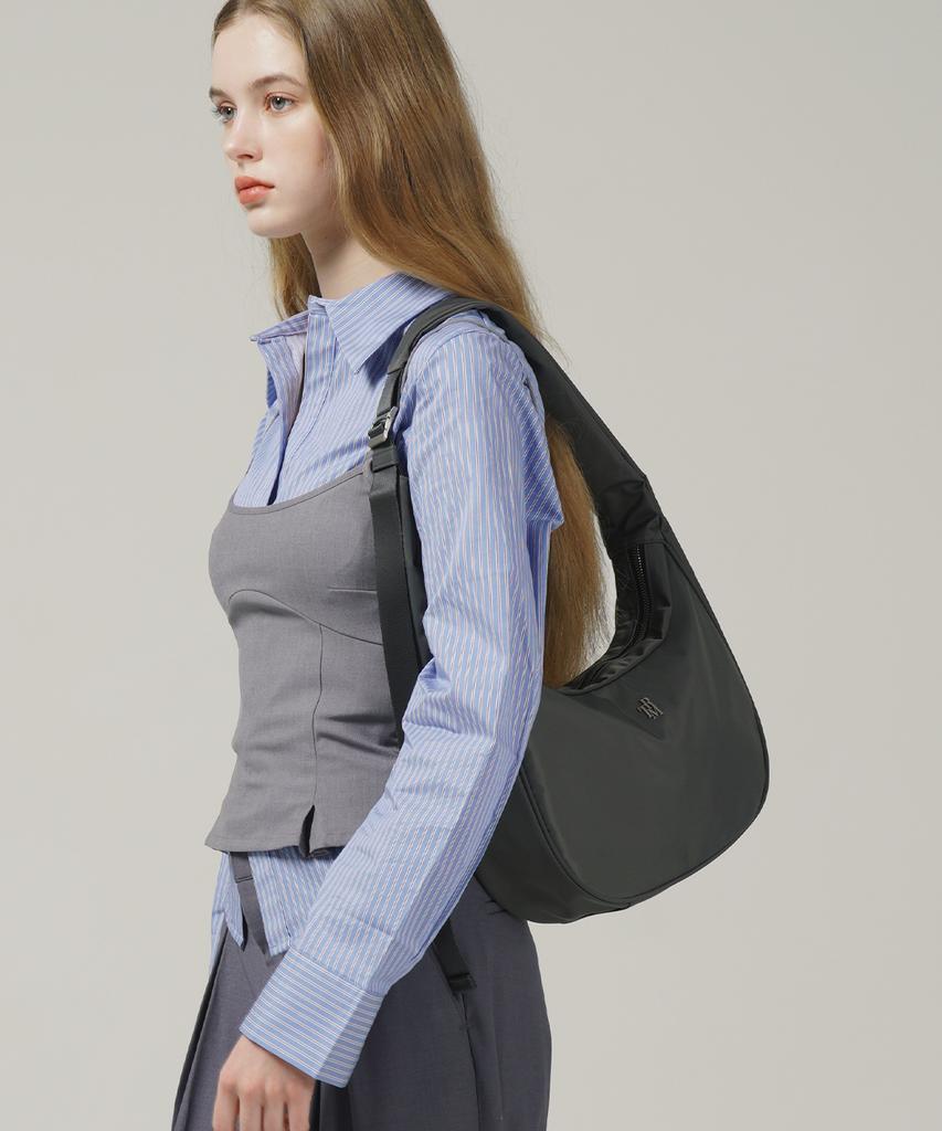 Trm Trm Recycled Nylon Airy Slime Hobo Bag T58W