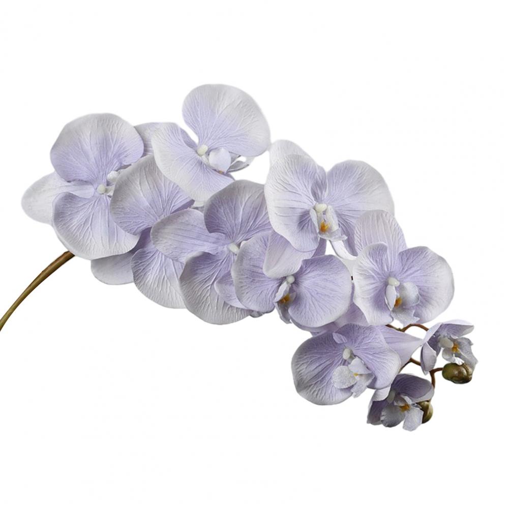 Dining Table Fake Flower Centerpiece Artificial Phalaenopsis Flowers Artificial Phalaenopsis Orchid Stem 3d Printing Realistic