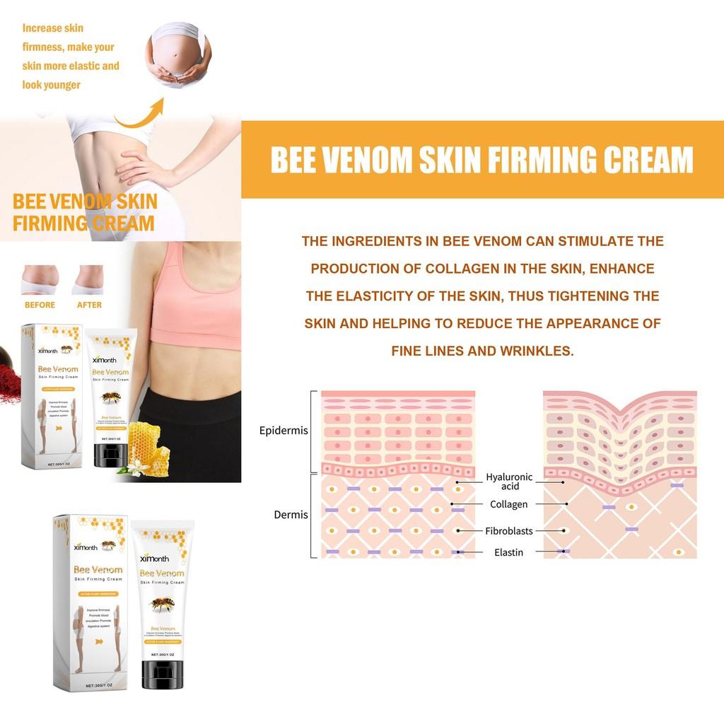 Ximonth Bee Venom Skin Firming Cream Hydrating Moisturizer For Youthful Radiance